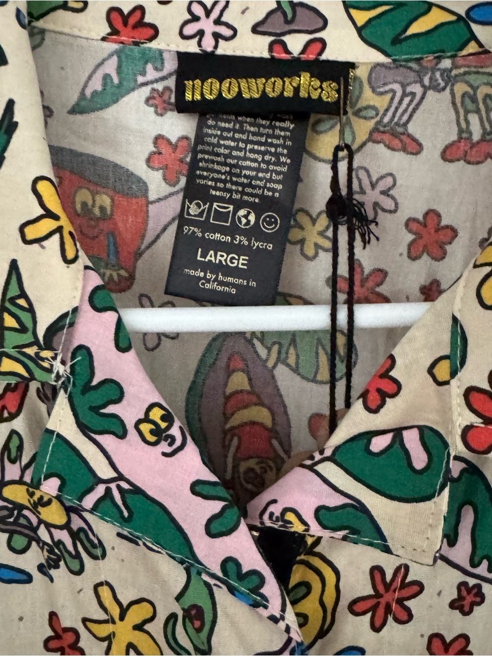 Nooworks bug out coveralls short sleeves - NWT - size large - Picture 6 of 7